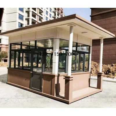 郑州真石漆岗亭厂家图2