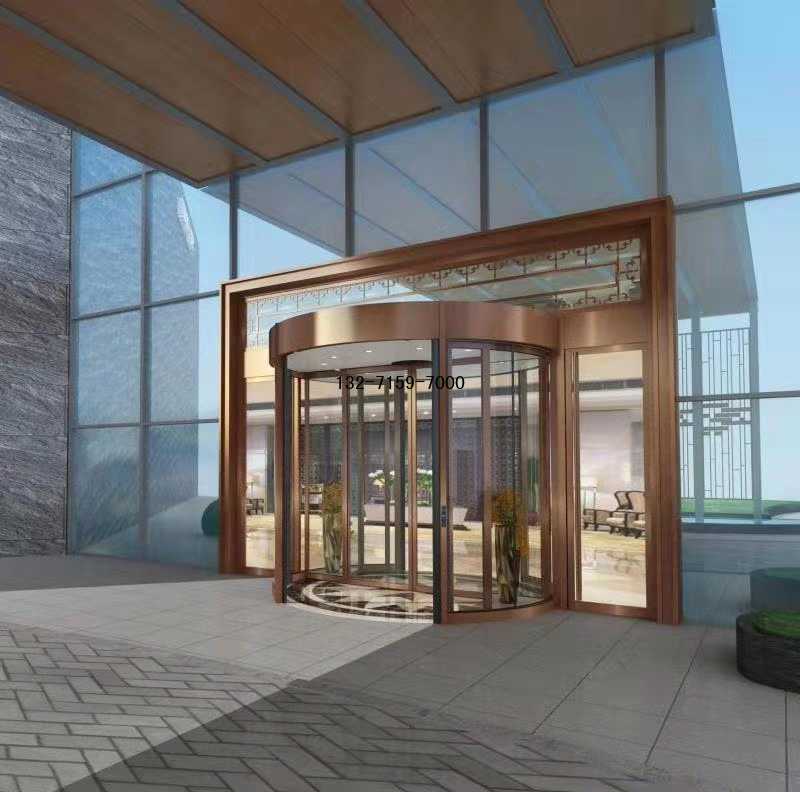 双圆弧通道互锁门