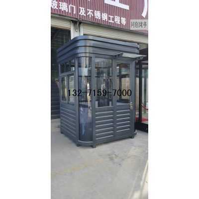 郑州钢结构氟碳漆岗亭图2