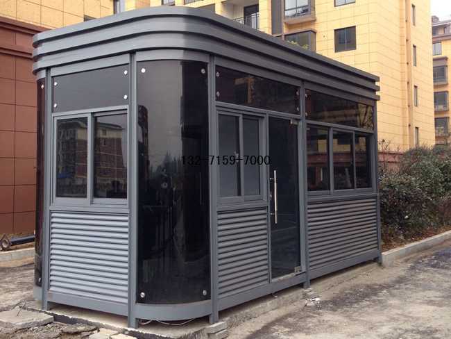 氟碳漆钢结构岗亭