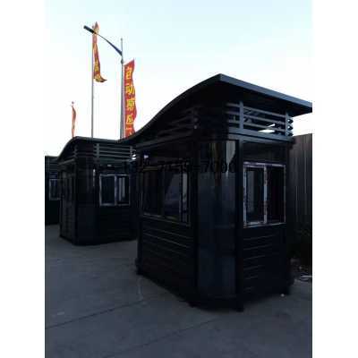 郑州氟碳漆钢结构岗亭生产厂家图2