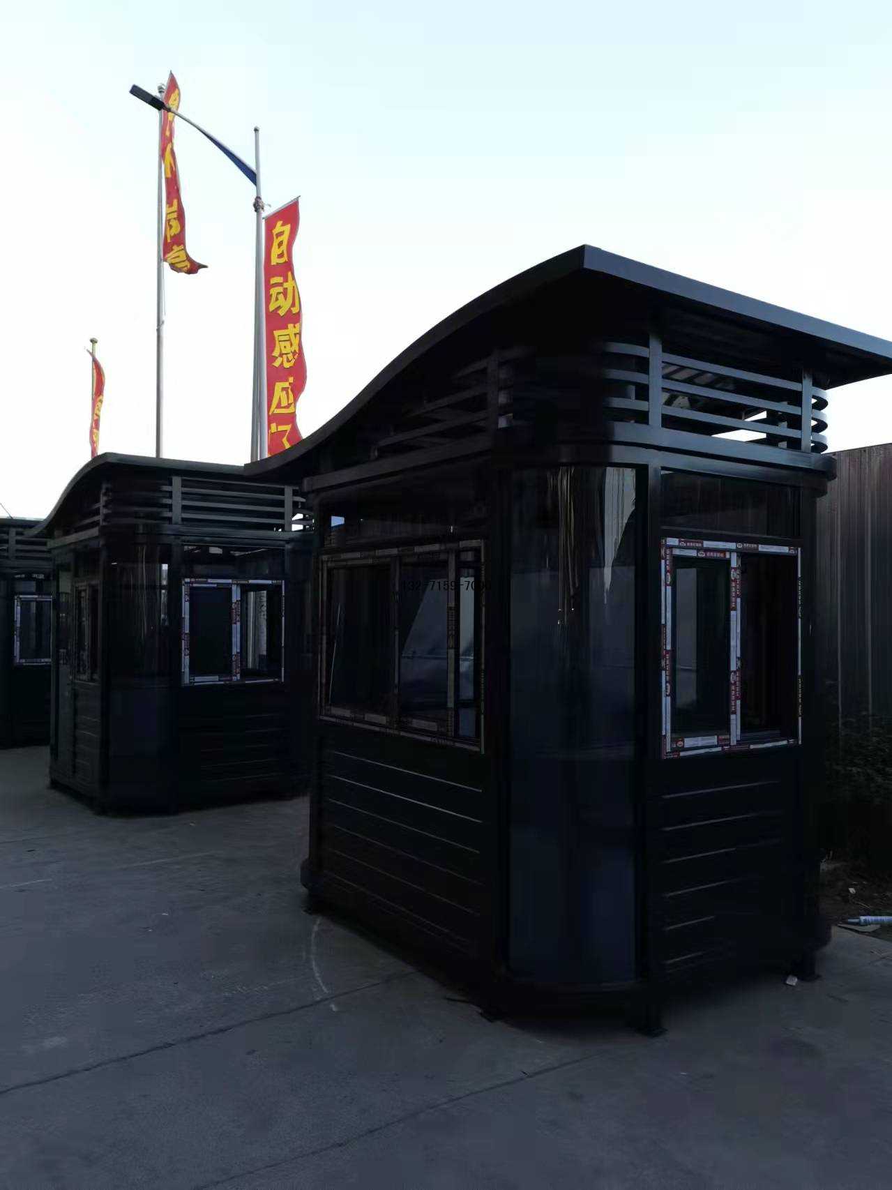 氟碳漆钢结构岗亭