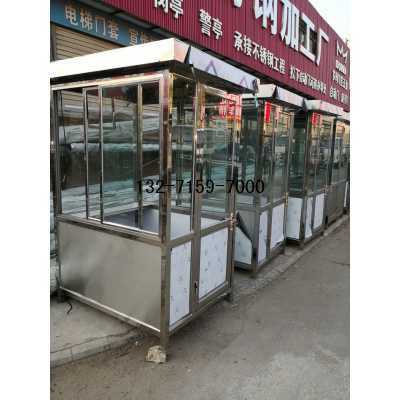 不锈钢岗亭规格参数/设计方案，郑州现货岗亭多少钱一个图3