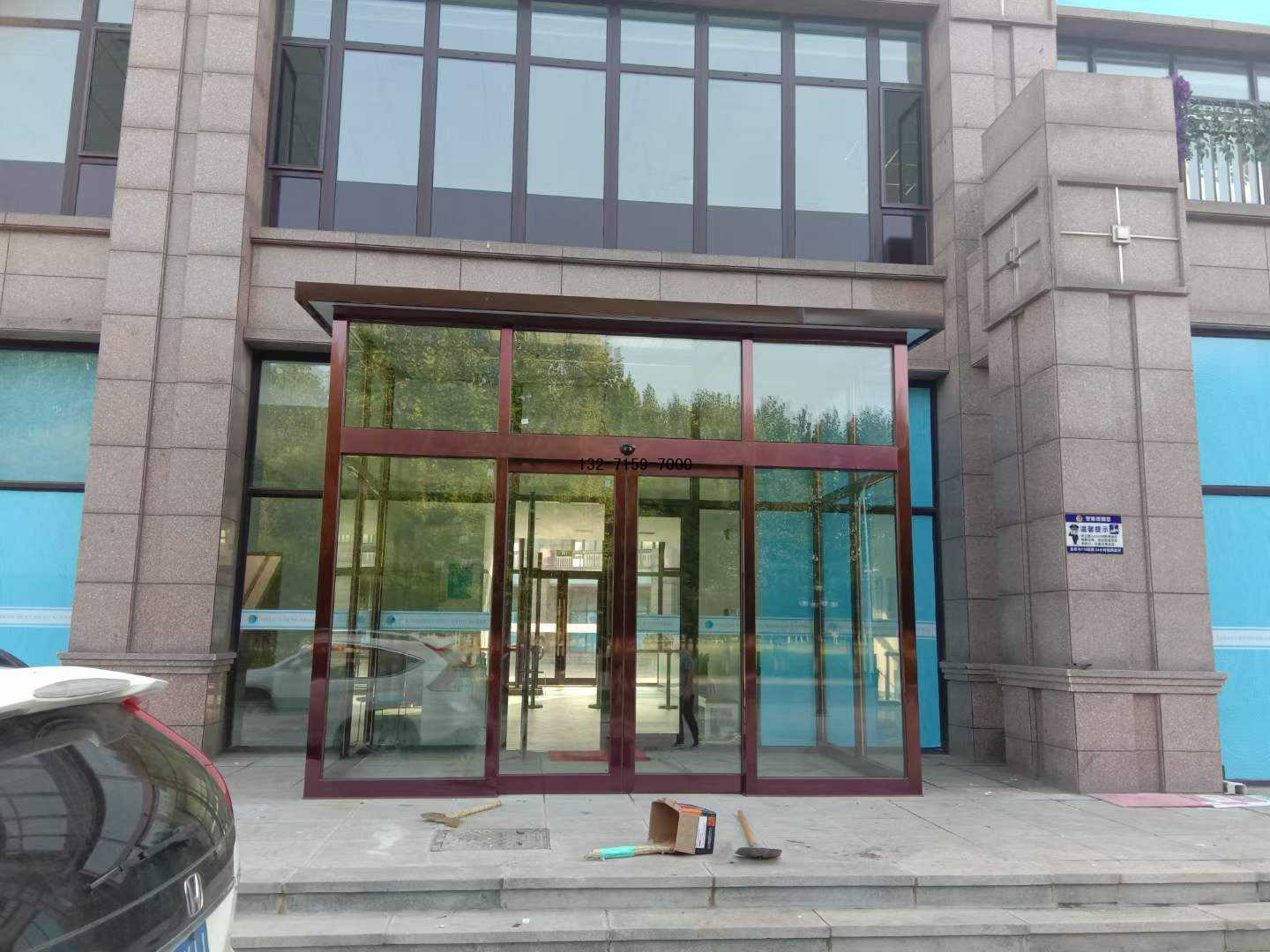 郑州安装门斗自动感应门