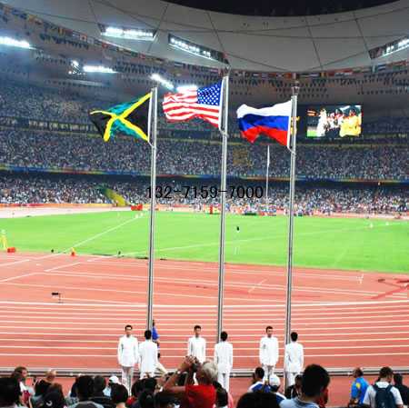 郑州电动门升旗