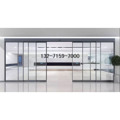 电动重叠自动门图2