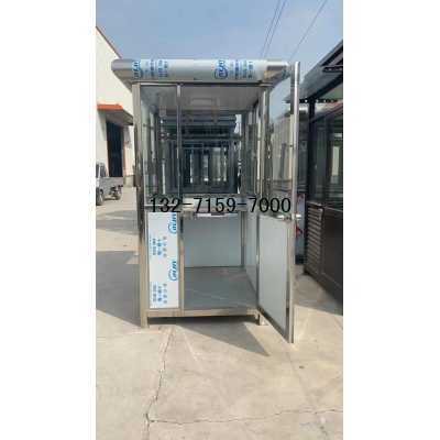 晋城不锈钢岗亭，不锈钢岗亭厂家现货图2