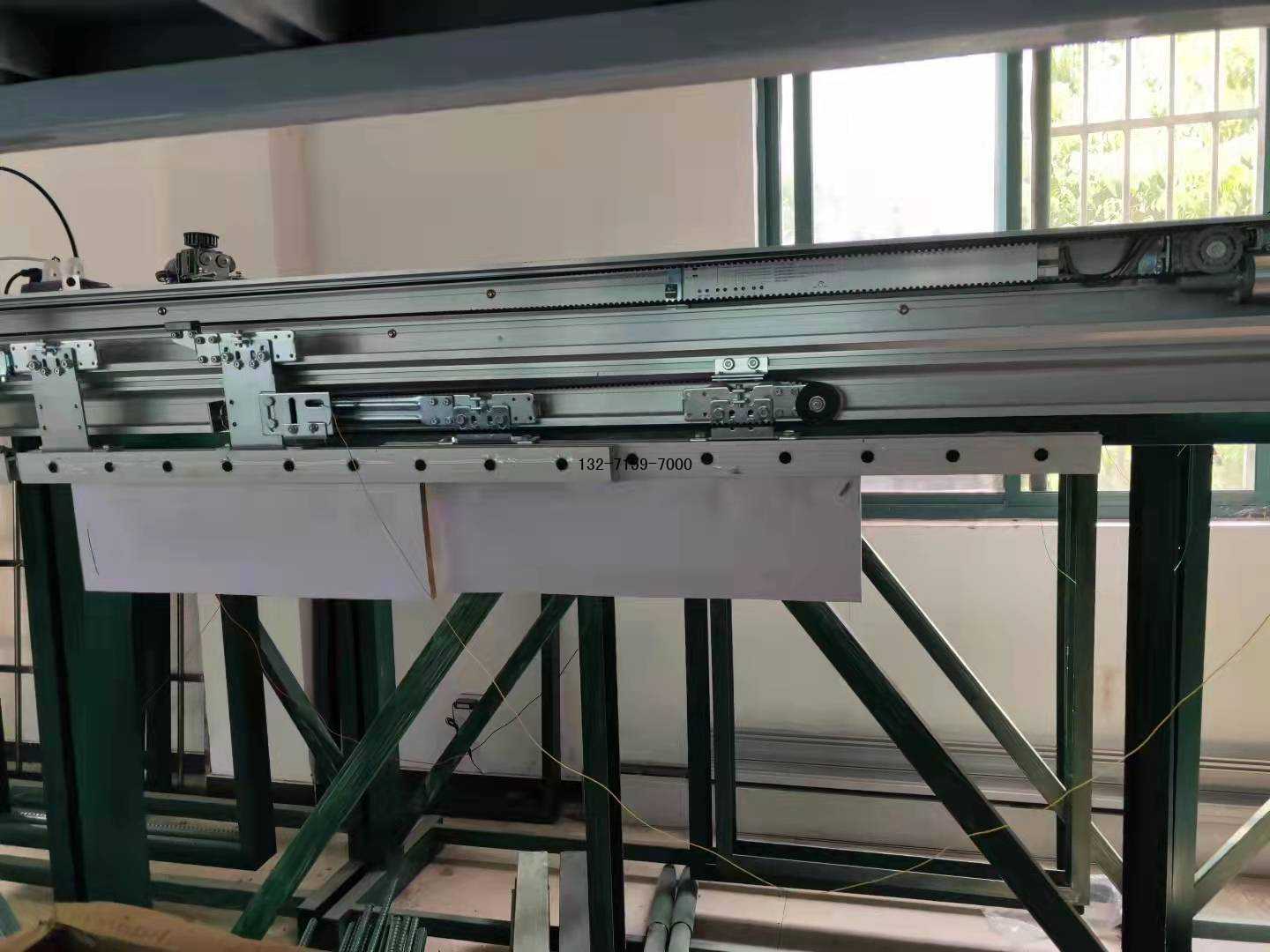 重叠自动门安装步骤