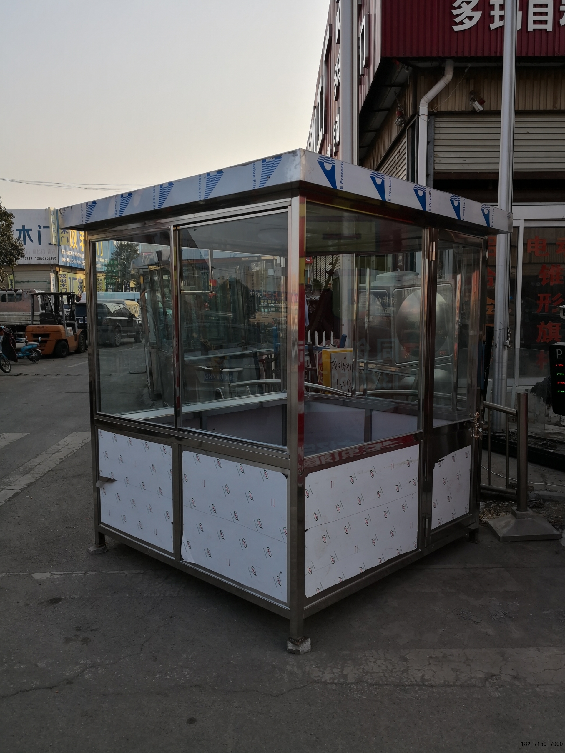 不锈钢岗亭 不锈钢岗亭