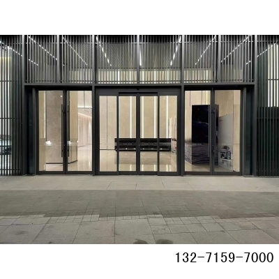 郑州铝合金型材自动感应门图2