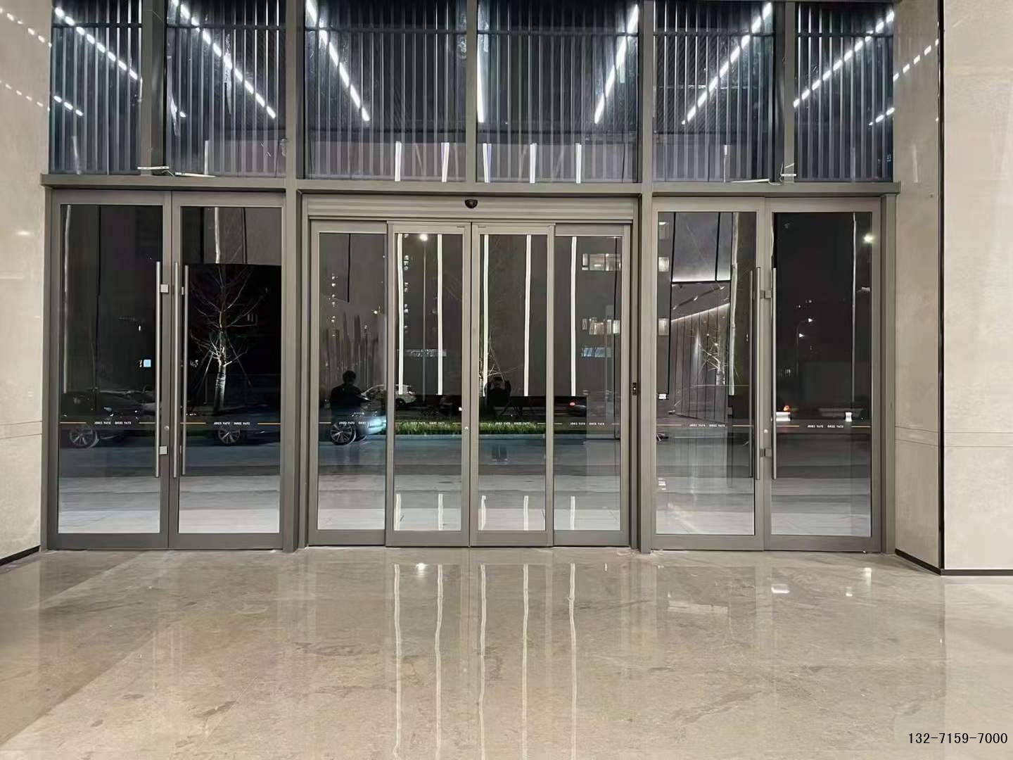 铝合金自动感应门