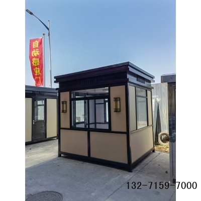 郑州岗亭厂家，真石漆岗亭，同创岗亭厂家图2