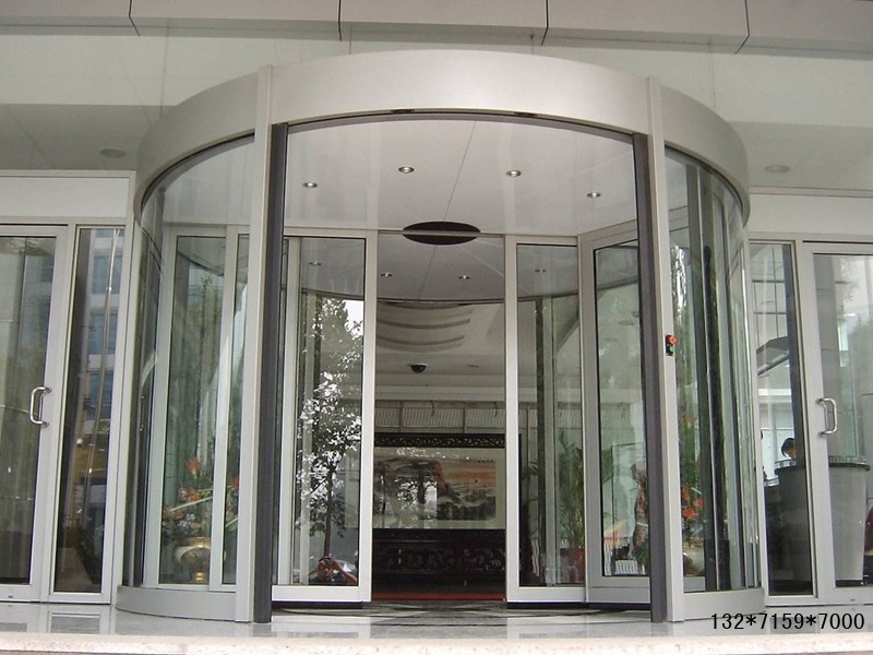 郑州自动旋转门安装