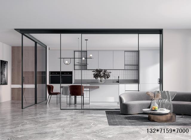 磁悬浮平移自动门