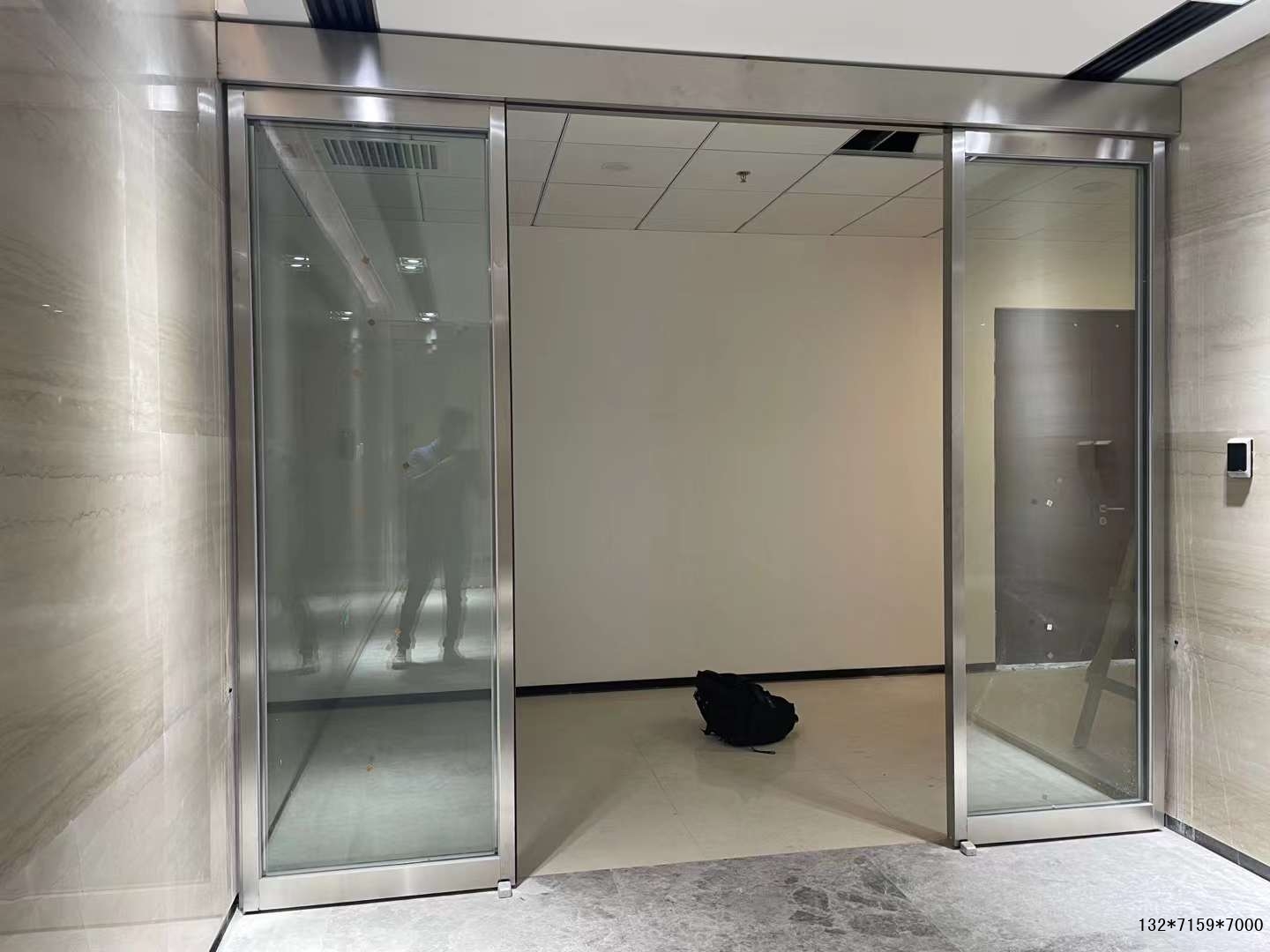 不锈钢门禁自动门