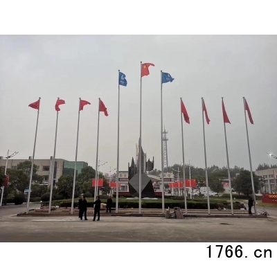 不锈钢锥形电动旗杆图4