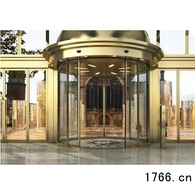 弧形自动感应门图2