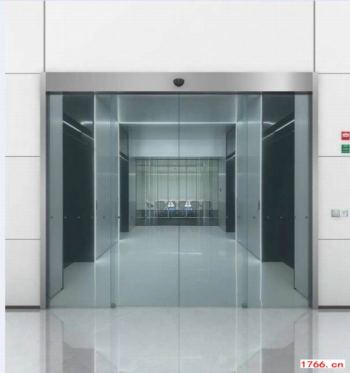 钢化玻璃自动感应门