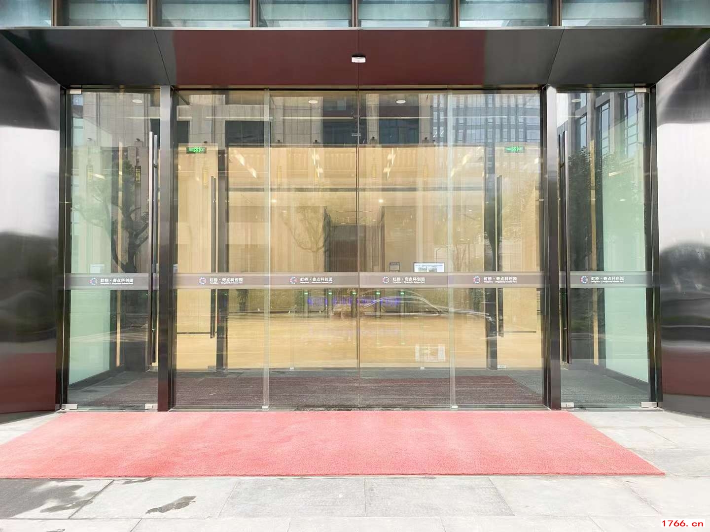 钢化玻璃感应门