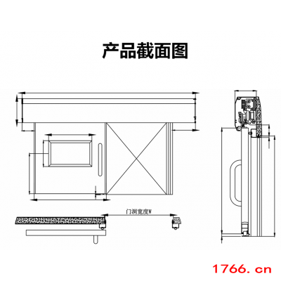 外挂中式气密自动门图2
