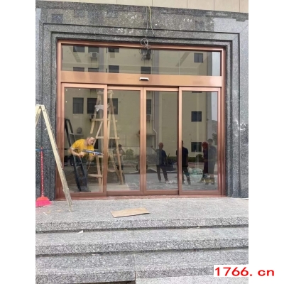 自动感应玻璃平移门的安装与应该场景图2