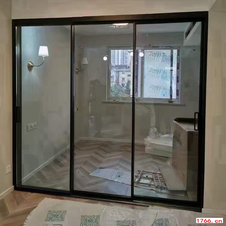 磁悬浮重叠型厨房自动门