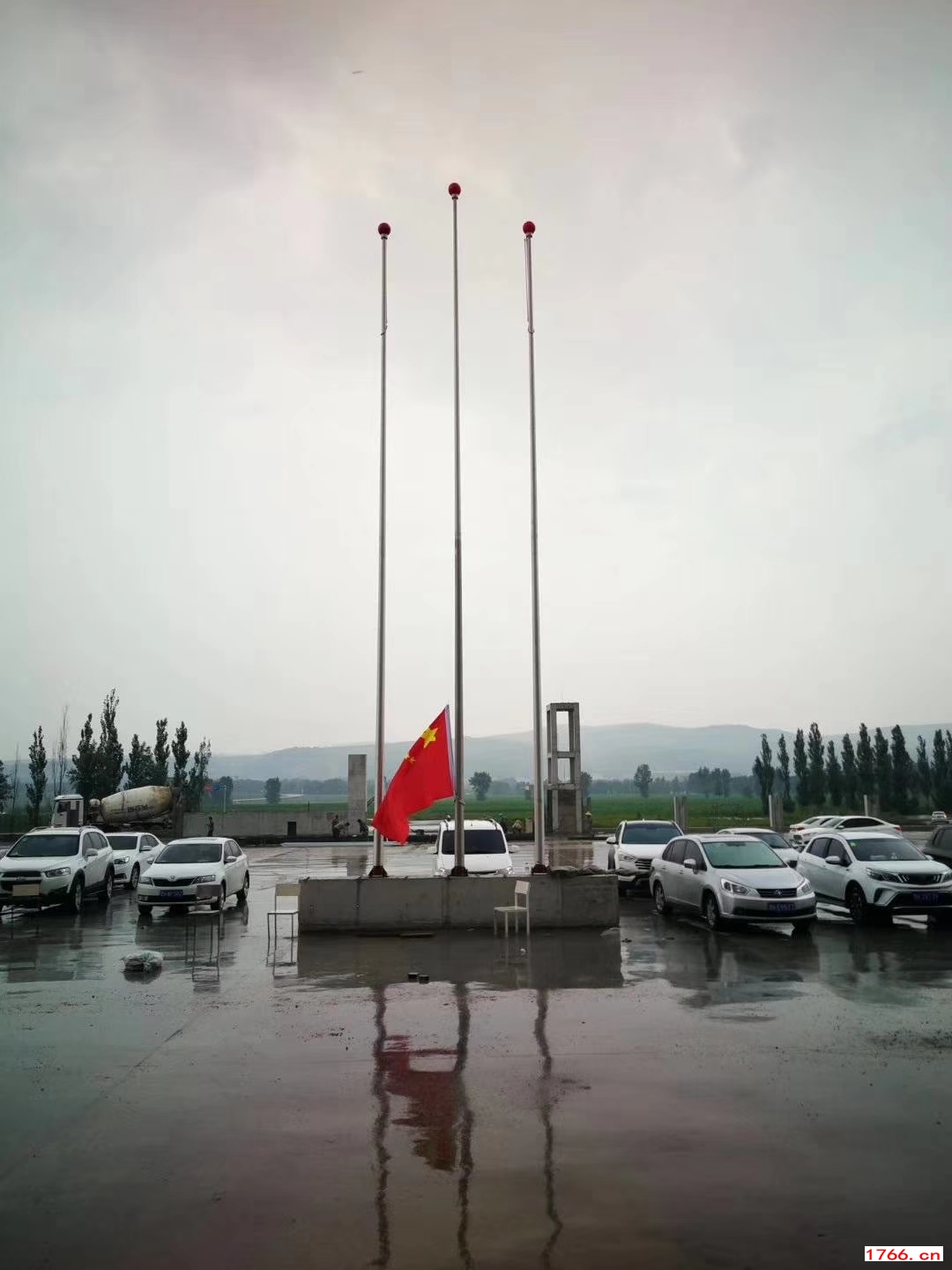 项目部旗台