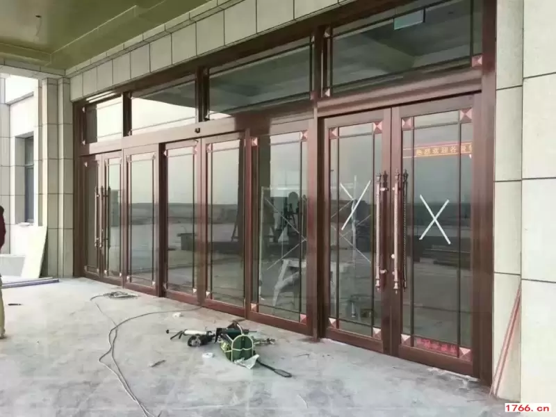 玻璃感应自动门