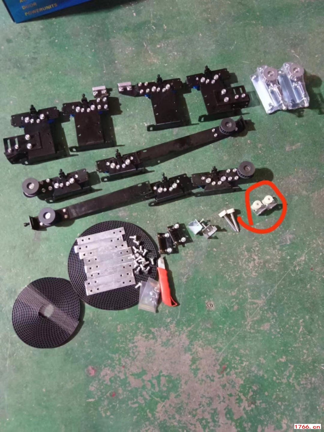 重叠自动门五金配件