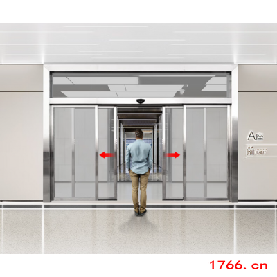 不锈钢自动感应门图2