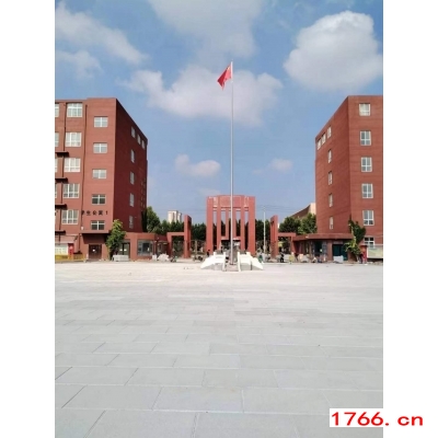 电动旗杆汉白玉旗台的结构设计图2