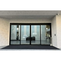 铝合金型材自动感应门_郑州玻璃感应门