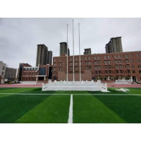 三根旗杆汉白玉旗杆台安装