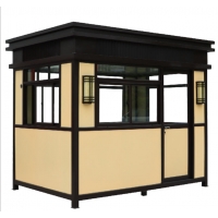 郑州真石漆岗亭厂家