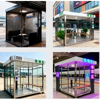 郑州吸烟亭岗亭生产厂家