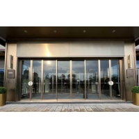 郑州玫瑰金自动感应门