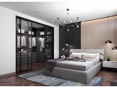 磁悬浮衣柜自动门