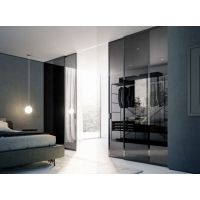 极窄边框衣帽间磁悬浮自动门