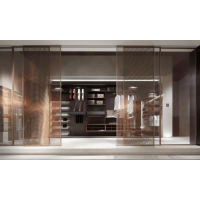 商超专用自动感应磁悬浮门