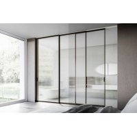 智能雾化玻璃磁悬浮门