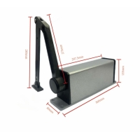 郑州曲臂平开门机