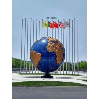 郑州同创旗杆：企业旗杆定制方案，8-12 米锥形杆提升厂区形象