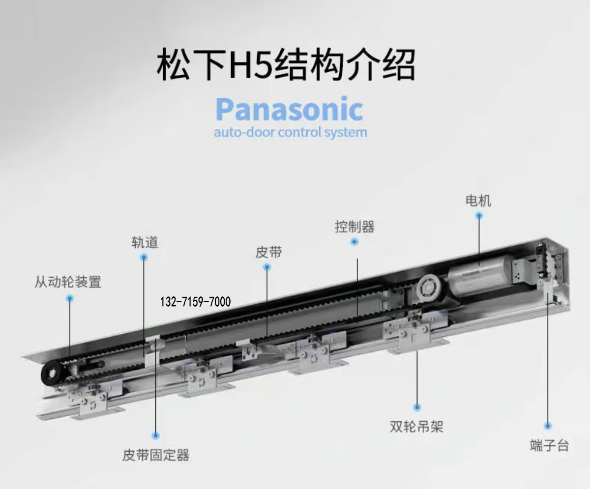 松下H5自动感应门机组图1