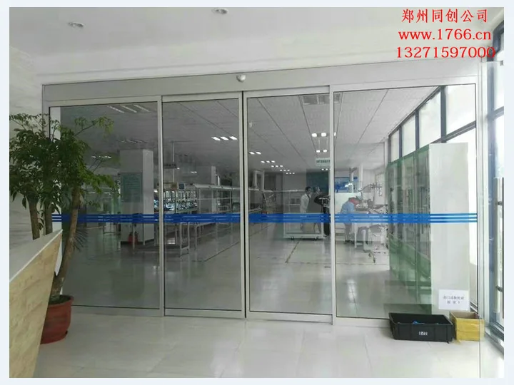 商业大厅自动感应门
