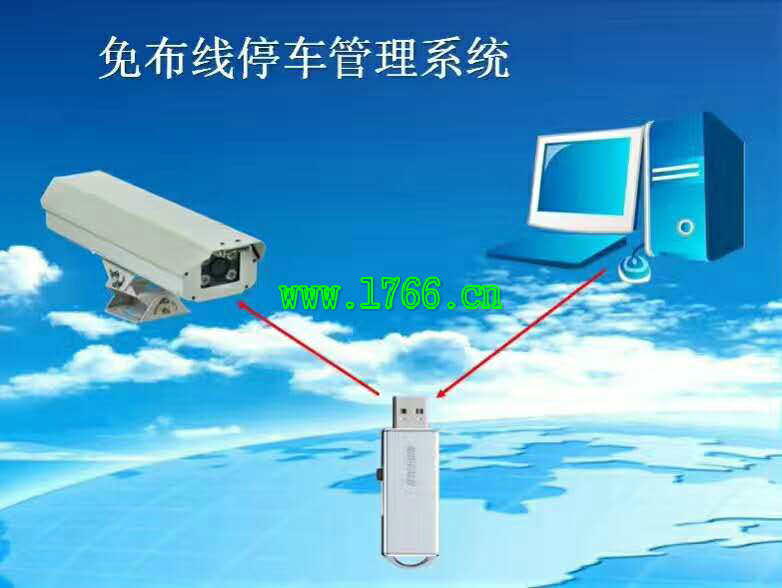 免布线车牌识别摄像头