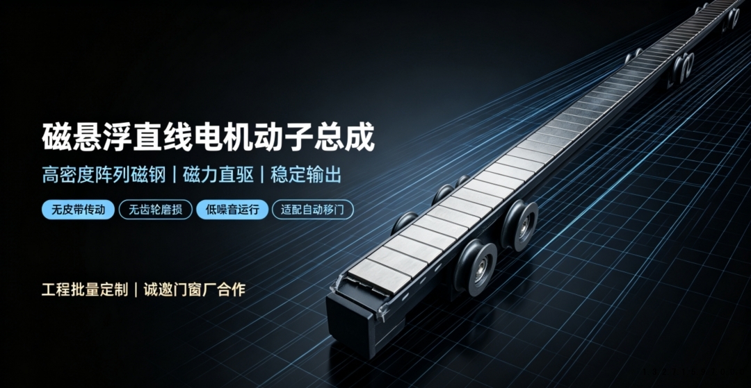 磁悬浮自动门电机功率怎么选：100/300/600/1200