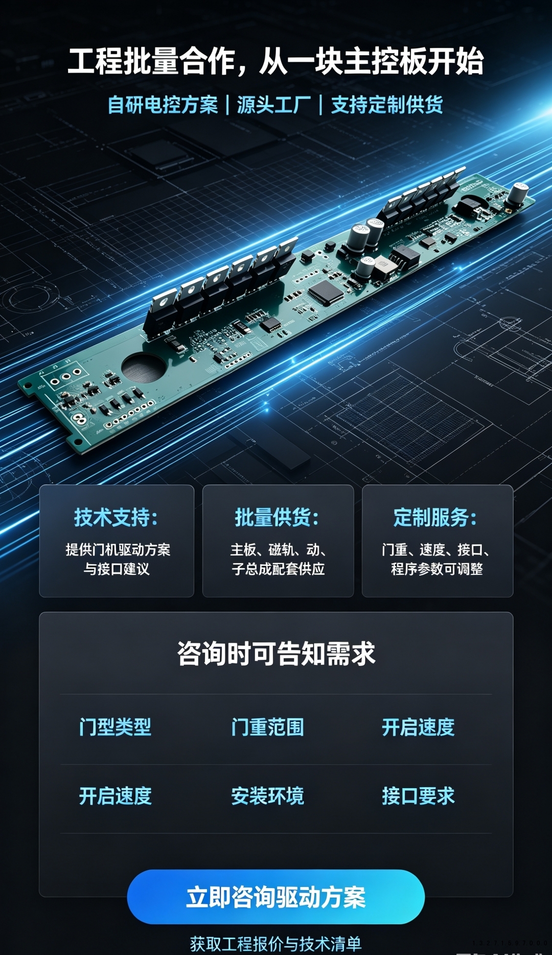 磁悬浮自动门电机控制器厂家：自研能力决定稳定性和售后