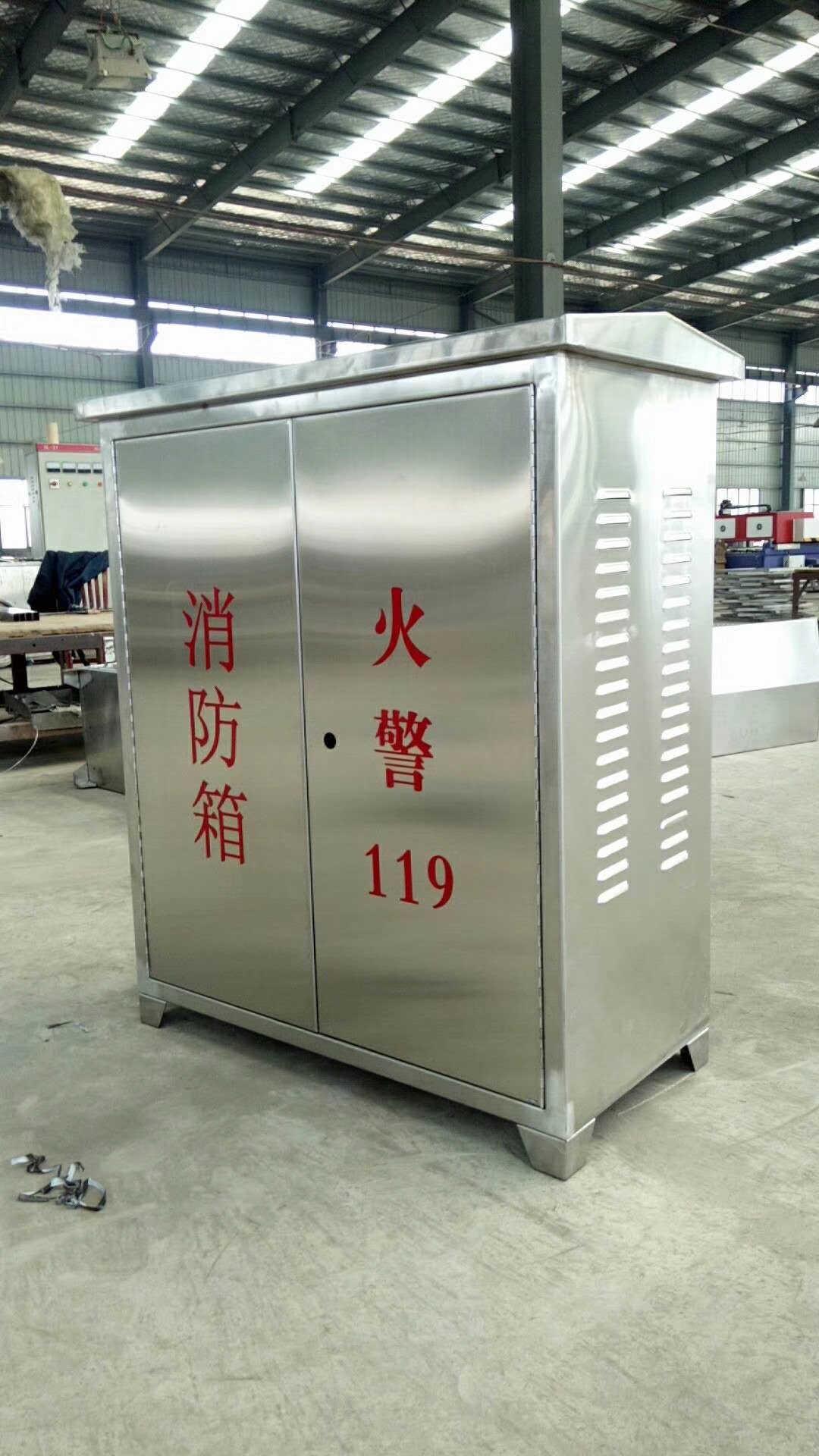 郑州现货不锈钢消防箱