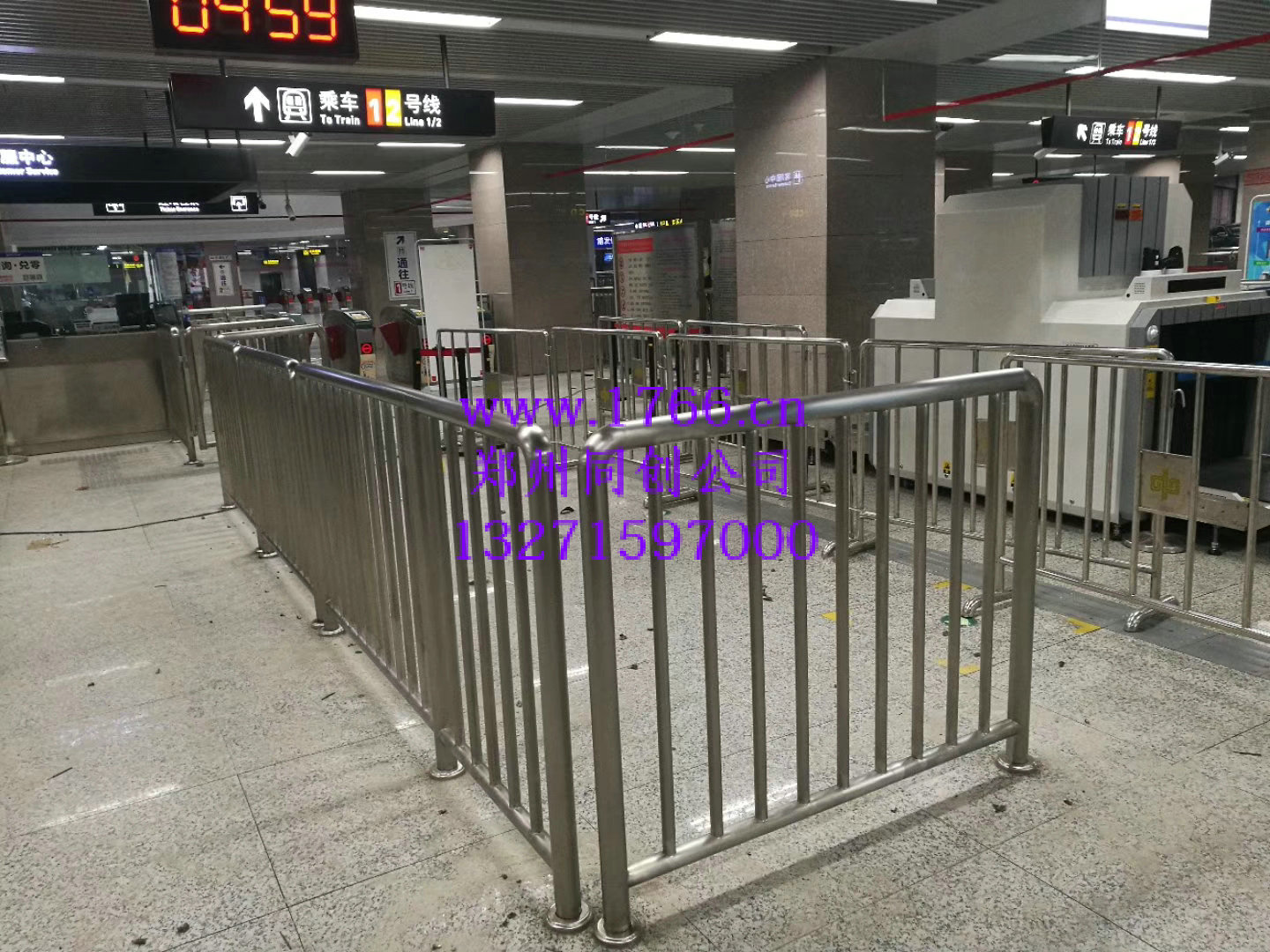 河南车站不锈钢护栏